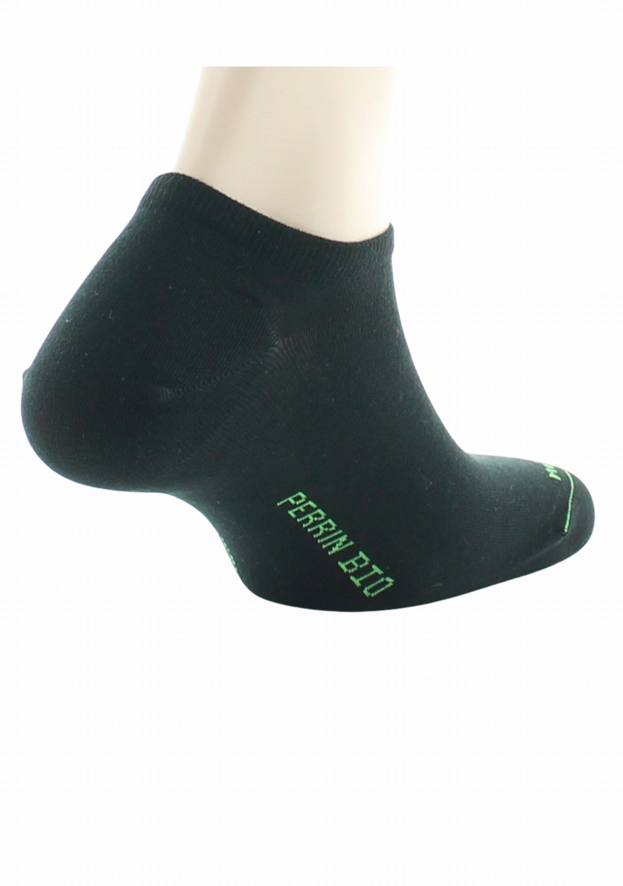 Socquettes mixtes en 100% pur coton bio NOIR
