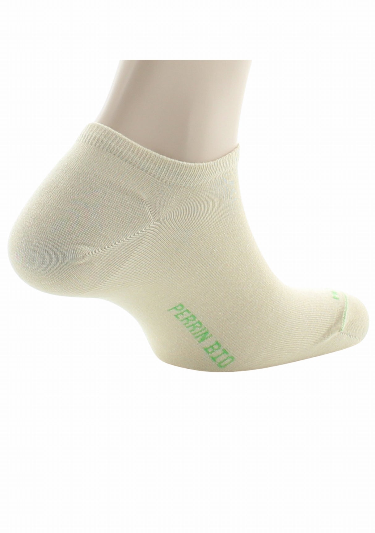 Socquettes mixtes en 100% pur coton bio SABLE