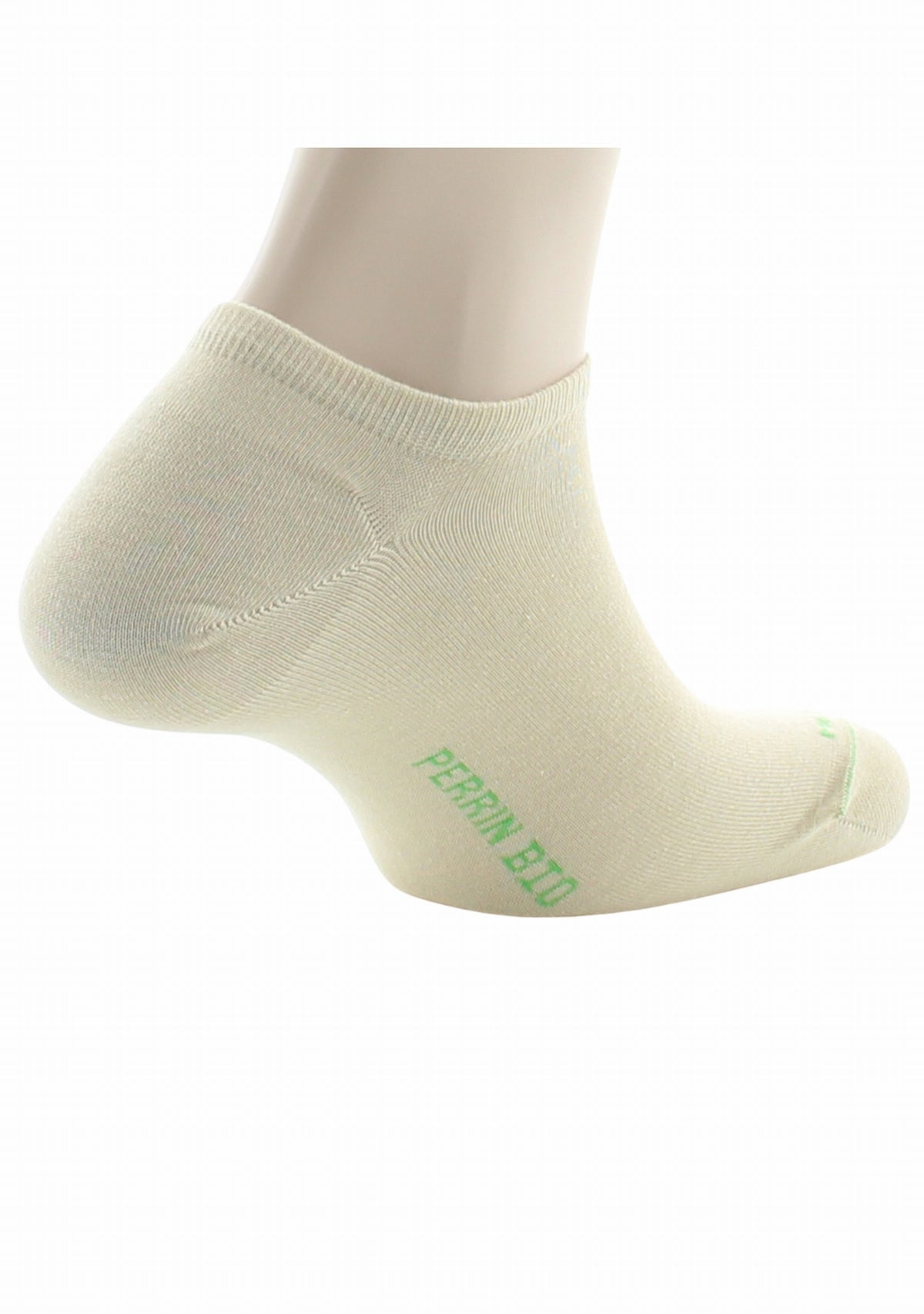 Socquettes mixtes en 100% pur coton bio SABLE