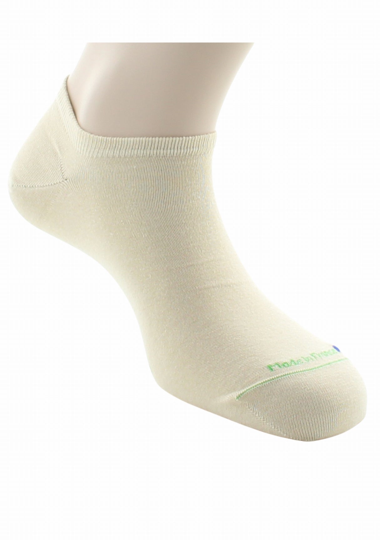 Socquettes mixtes en 100% pur coton bio SABLE