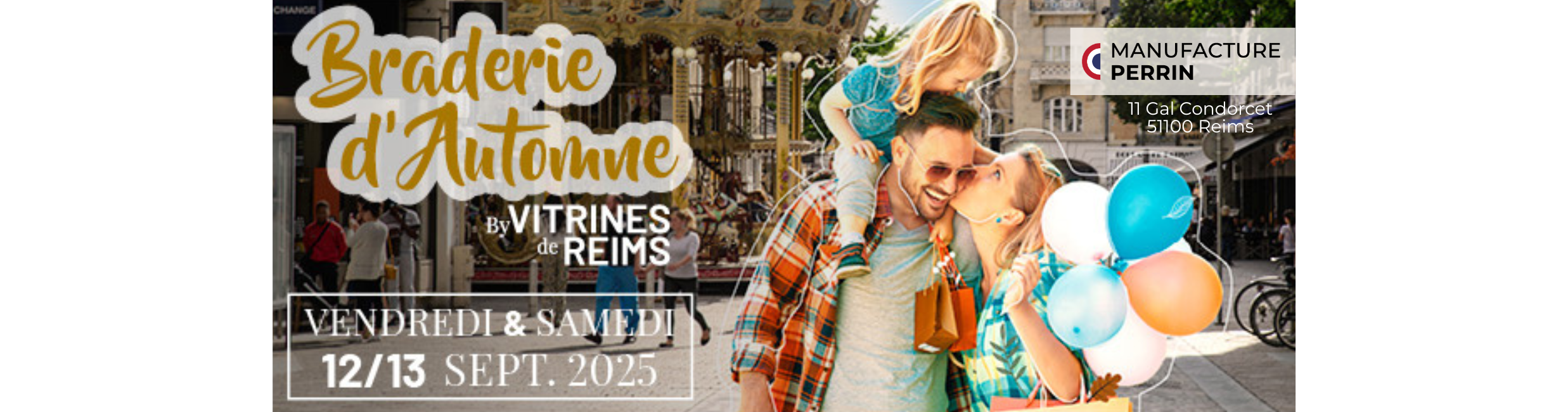 Grande Braderie d’Automne à Reims : 12 et 13 septembre 2025