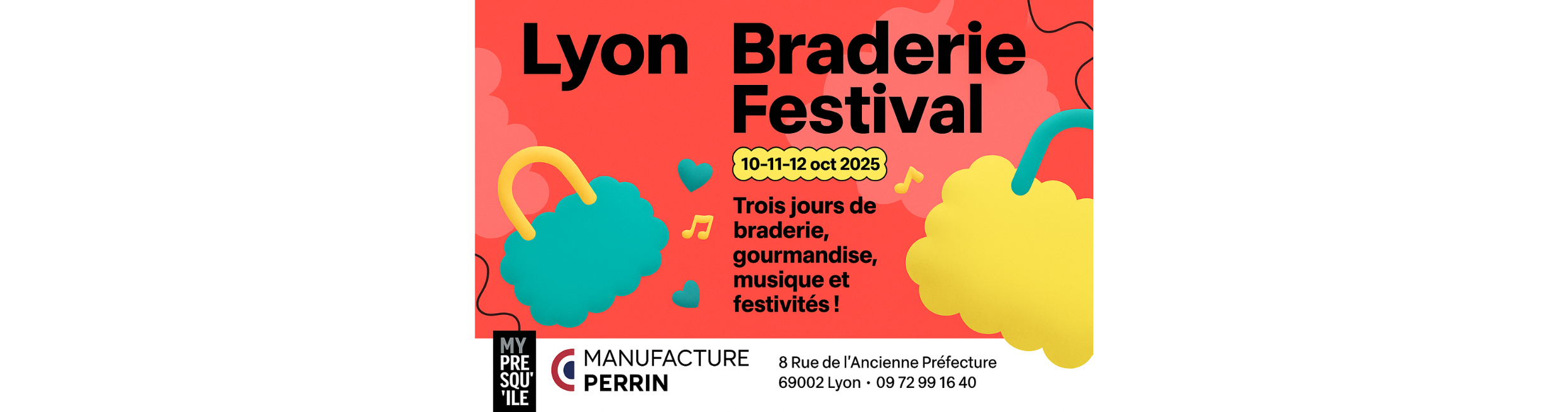 4ᵉ édition du Lyon Braderie Festival : les 10, 11 et 12 octobre 2025 !