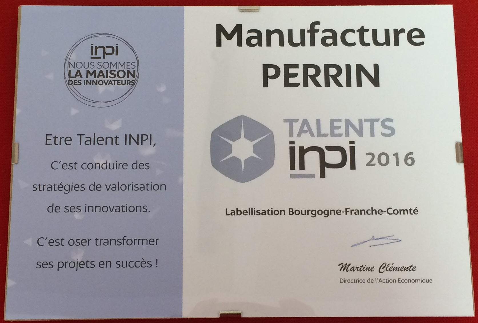 Label "Talents INPI"