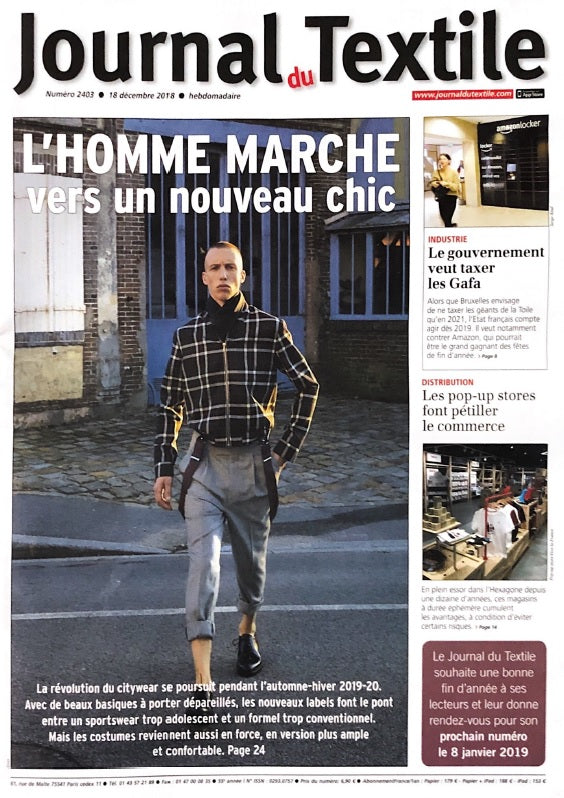 LA MANUFACTURE PERRIN DANS LE JOURNAL DU TEXTILE