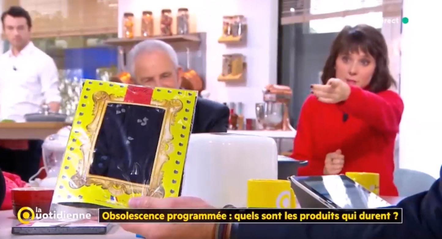 BERTHE AUX GRANDS PIEDS DANS L'EMISSION LA QUOTIDIENNE SUR FRANCE 5