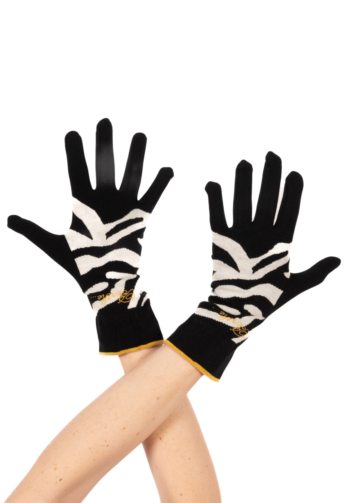 Gants coton femme Berthe Zèbre