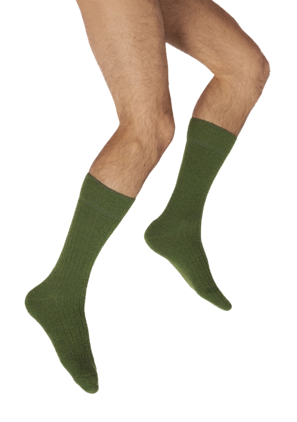 Chaussettes homme Baby Alpaga Berthe Vert