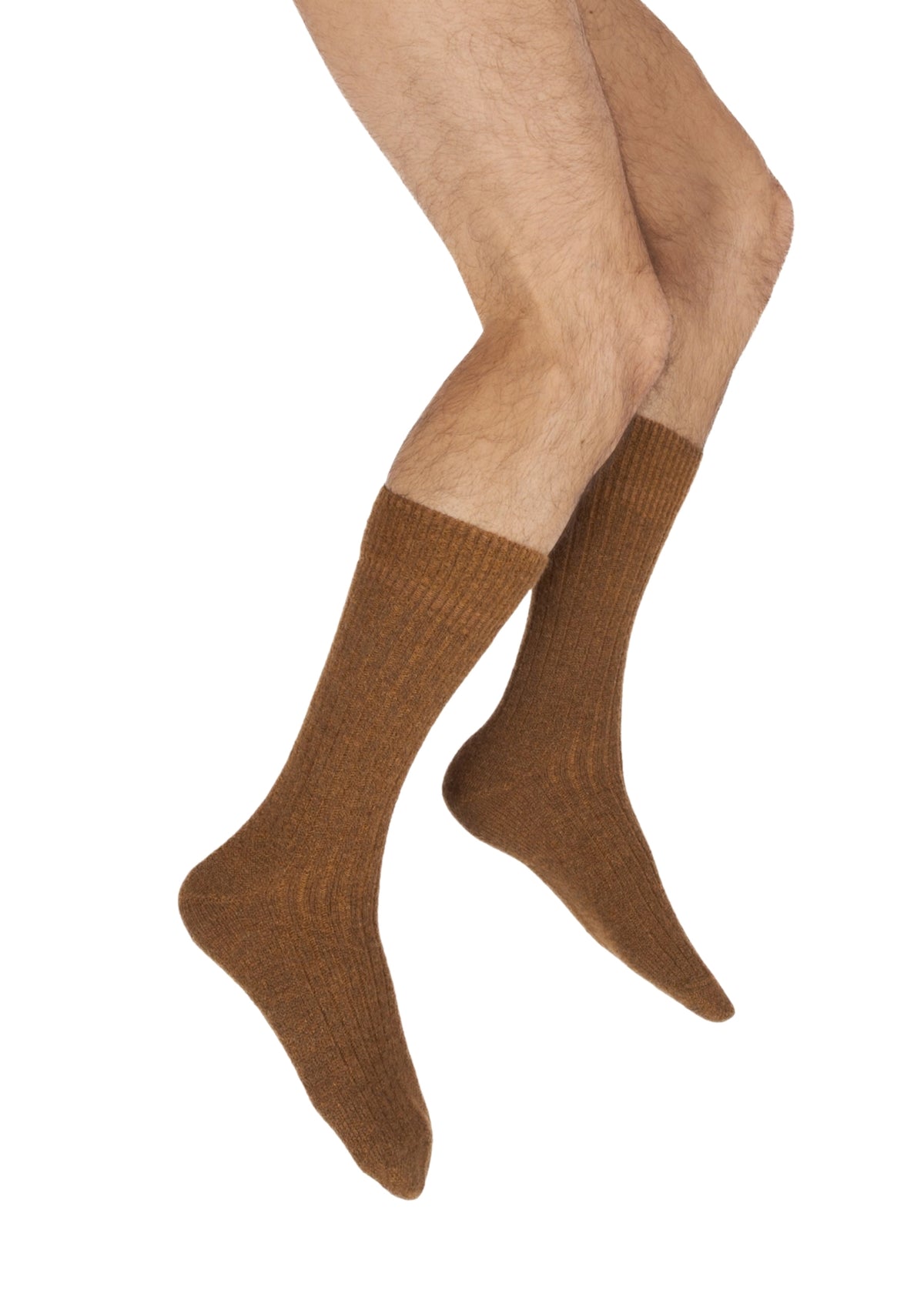 Chaussettes homme Baby Alpaga Berthe Miel