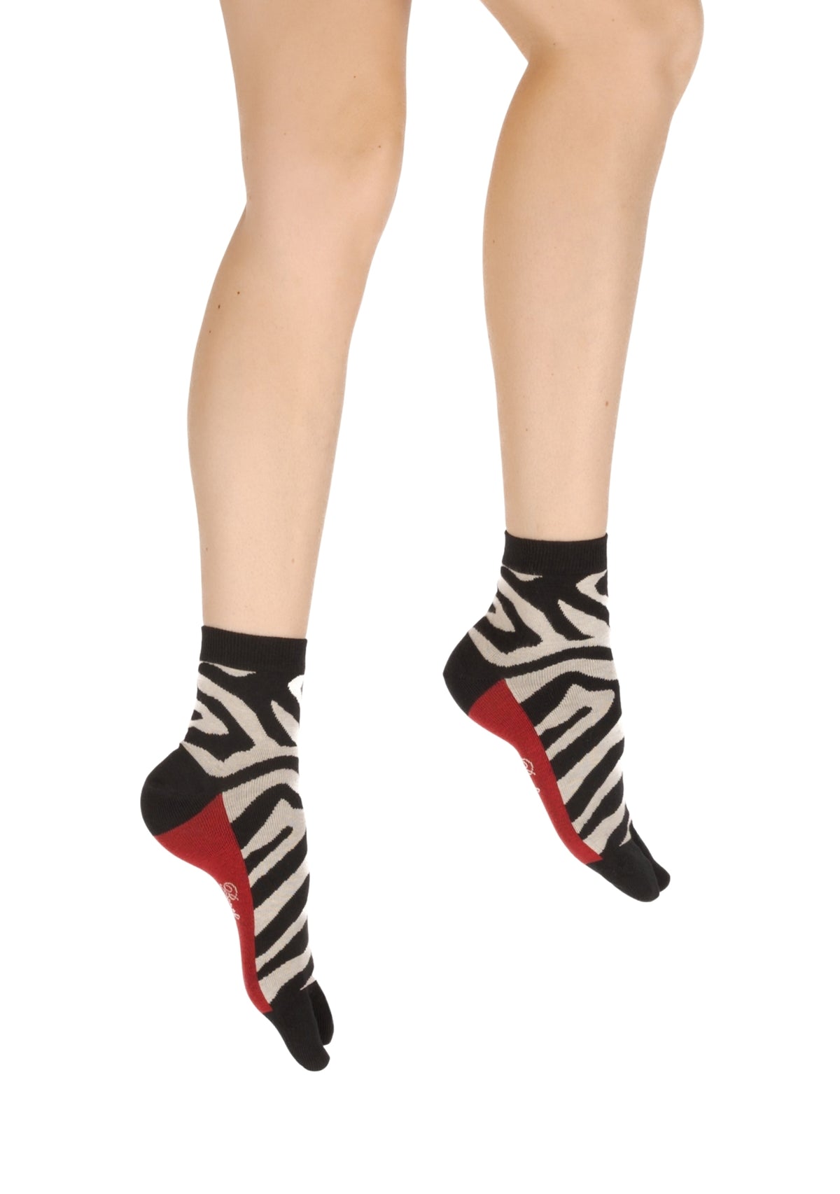 Chaussettes Tabi mixtes Zèbre - Berthe Aux Grands Pieds