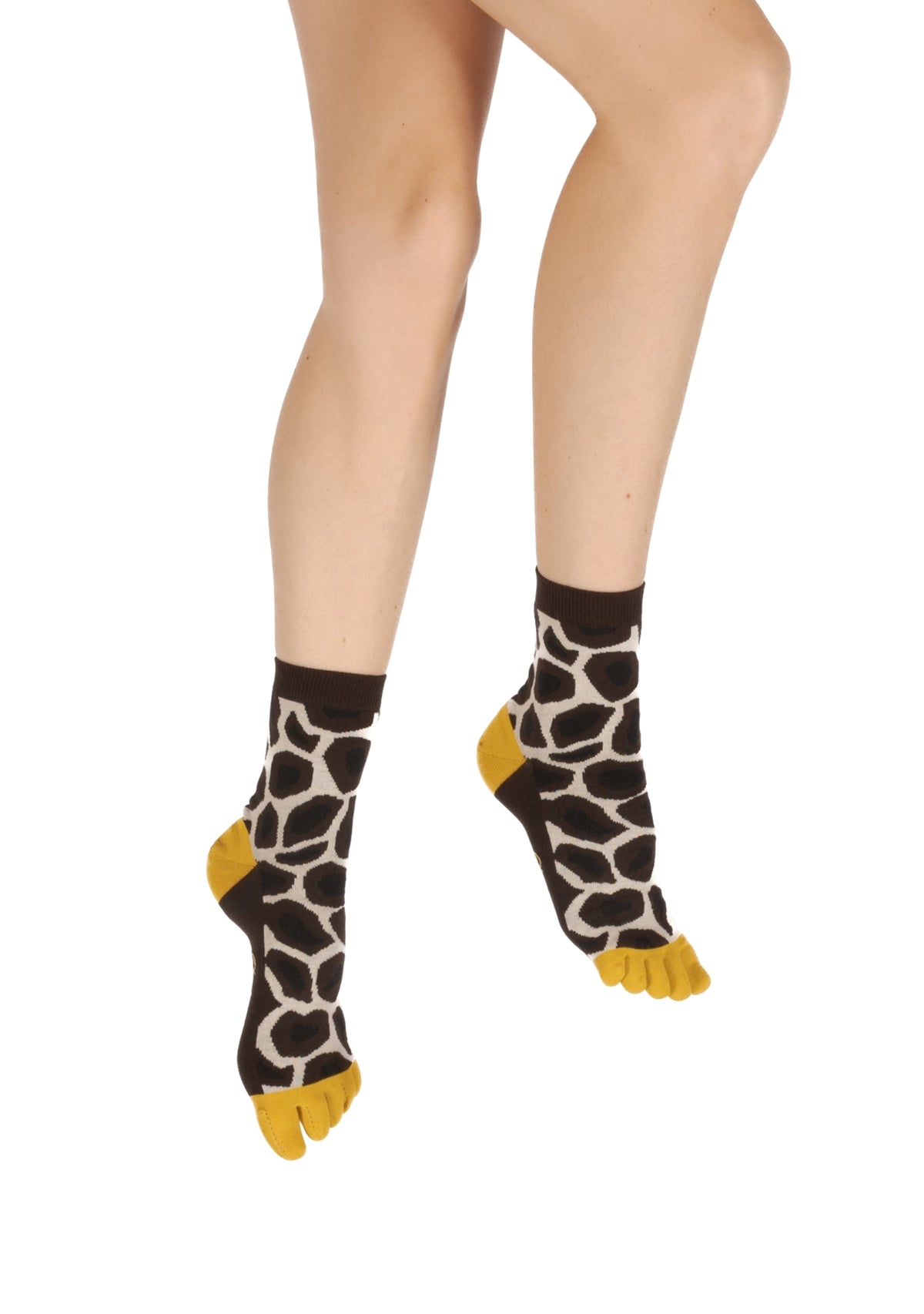 Chaussettes à orteils séparés mixtes Berthe Girafe