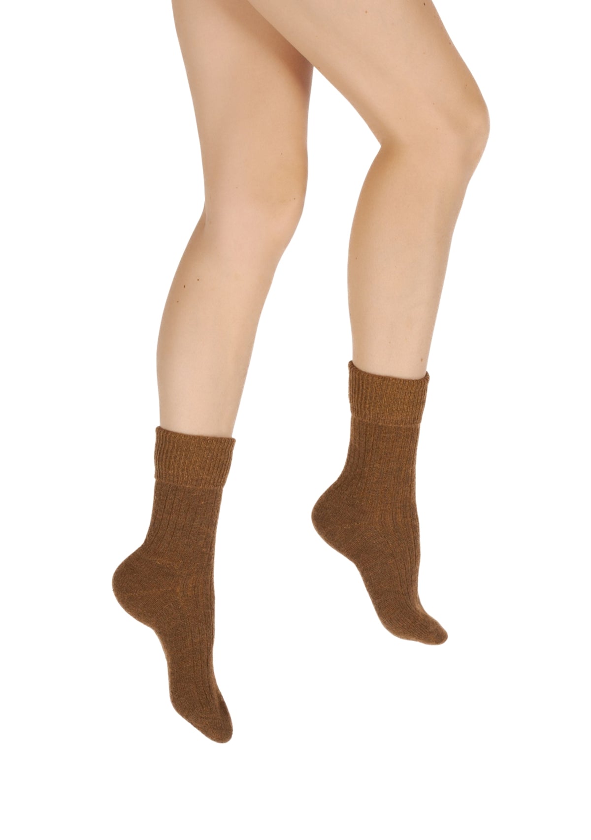 Chaussettes femme Baby Alpaga Berthe Miel
