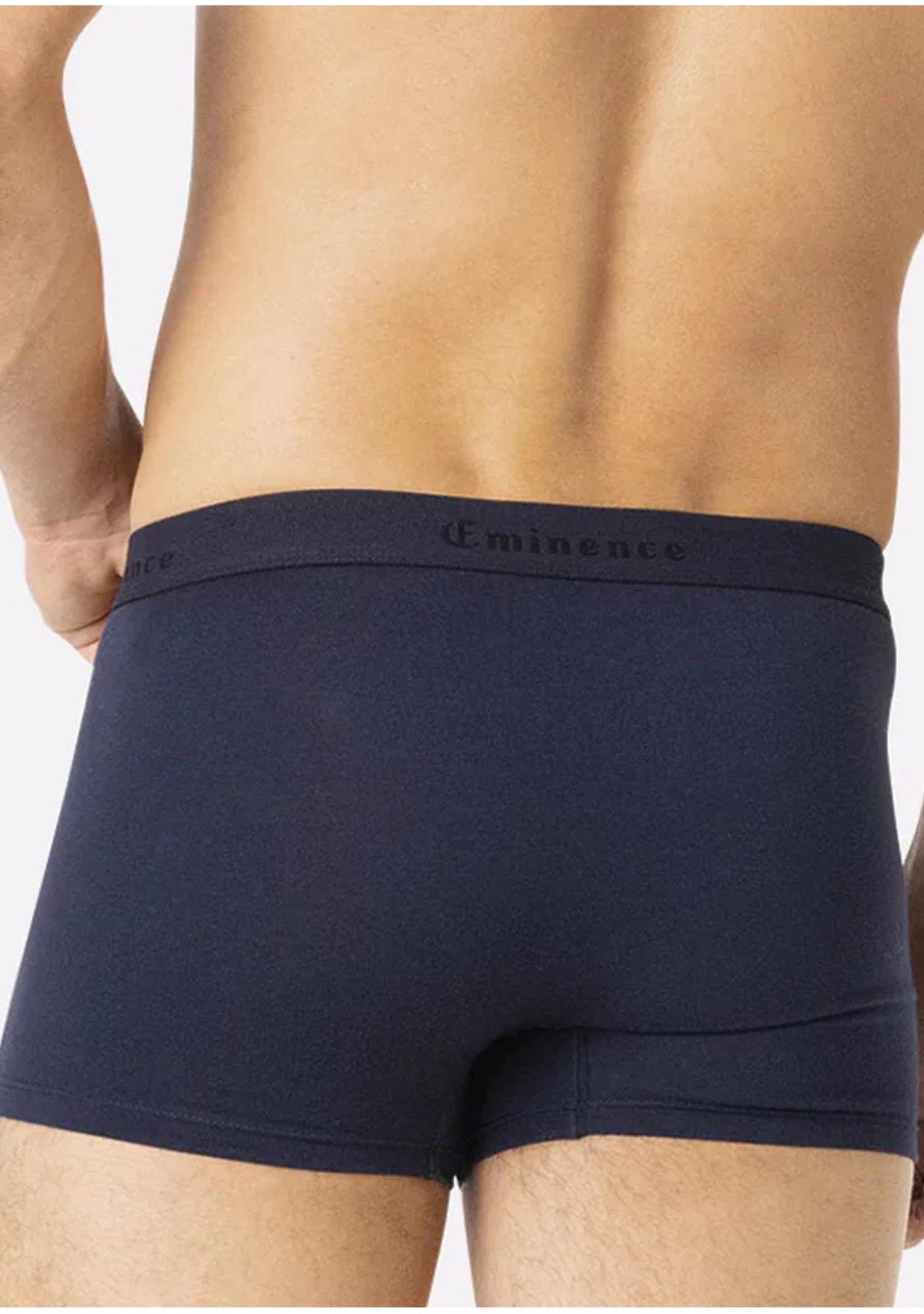 Lot de 2 boxers homme Eminence fabriqués en France - Marine/Rouge