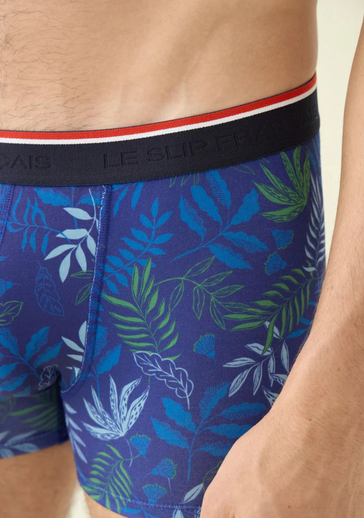 Boxer Marius Undergrowth Indigo - Le Slip Français Made in France