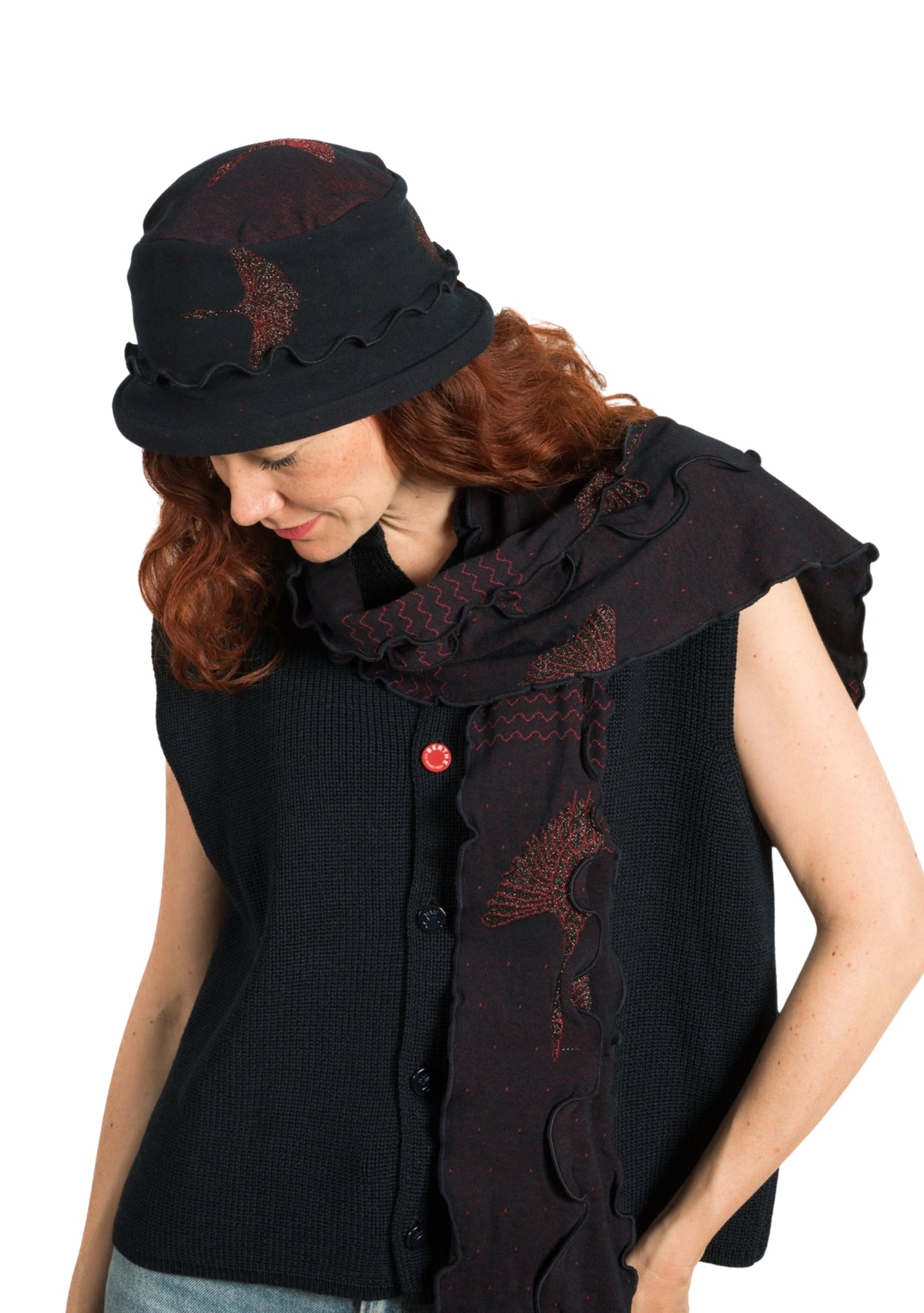 Chapeau femme coton Berthe Grue Sauvage