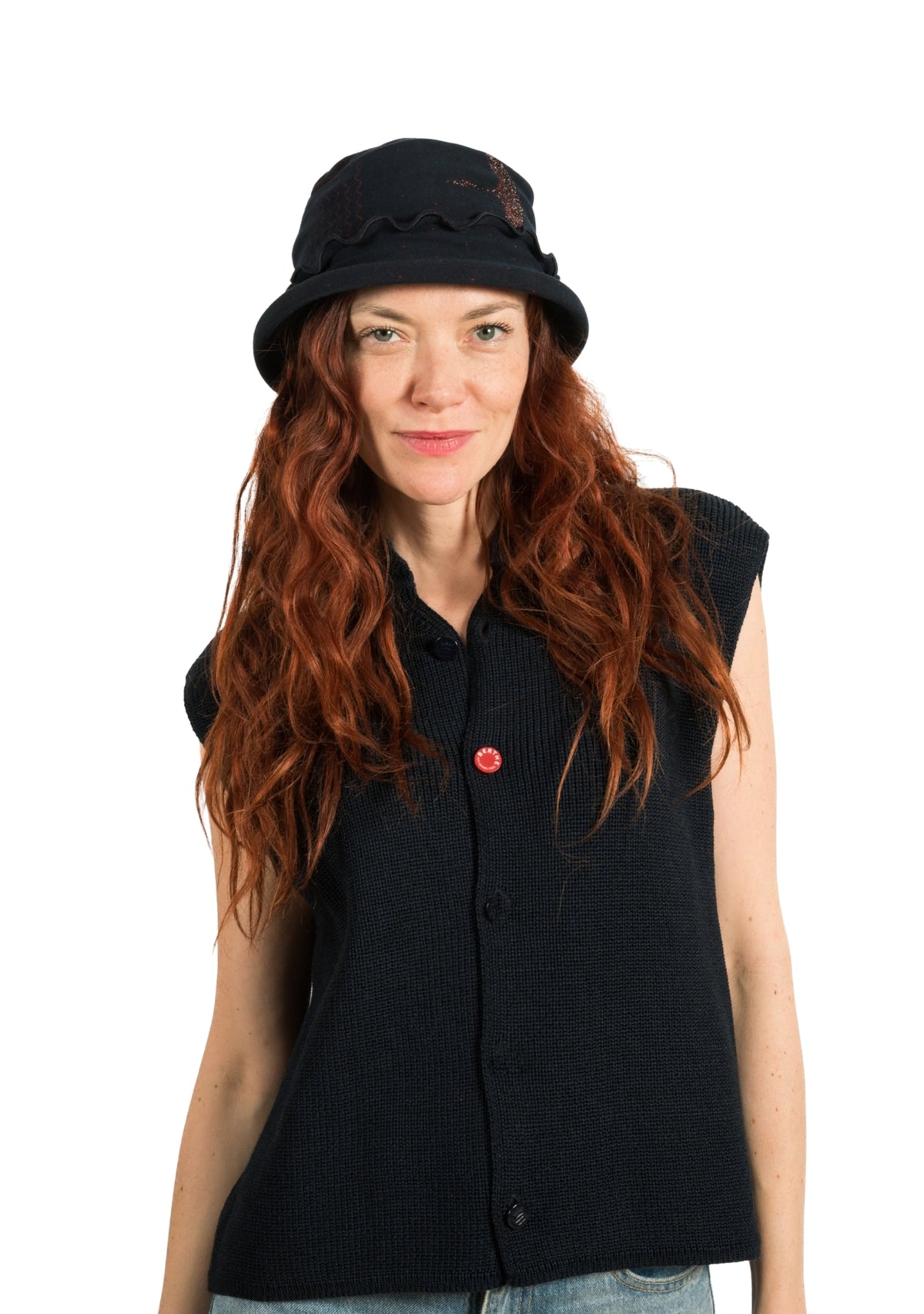 Chapeau femme coton Berthe Grue Sauvage