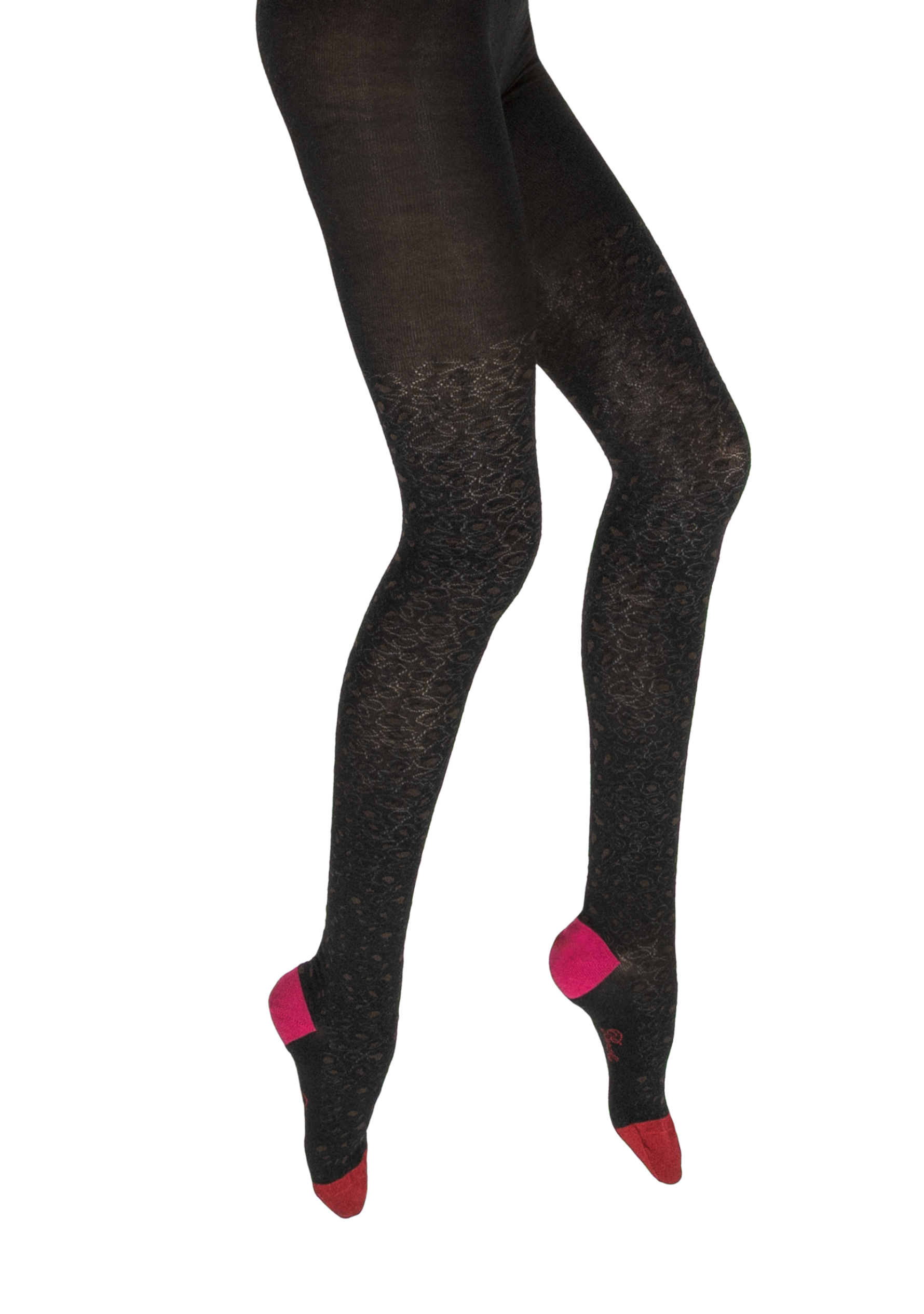 Collants femme coton Berthe Léopard