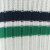 Chaussettes de tennis mixtes intérieur doublé en coton Blanc/Vert