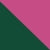 Ector 240 Vert/Rose - Sneakers Made in France