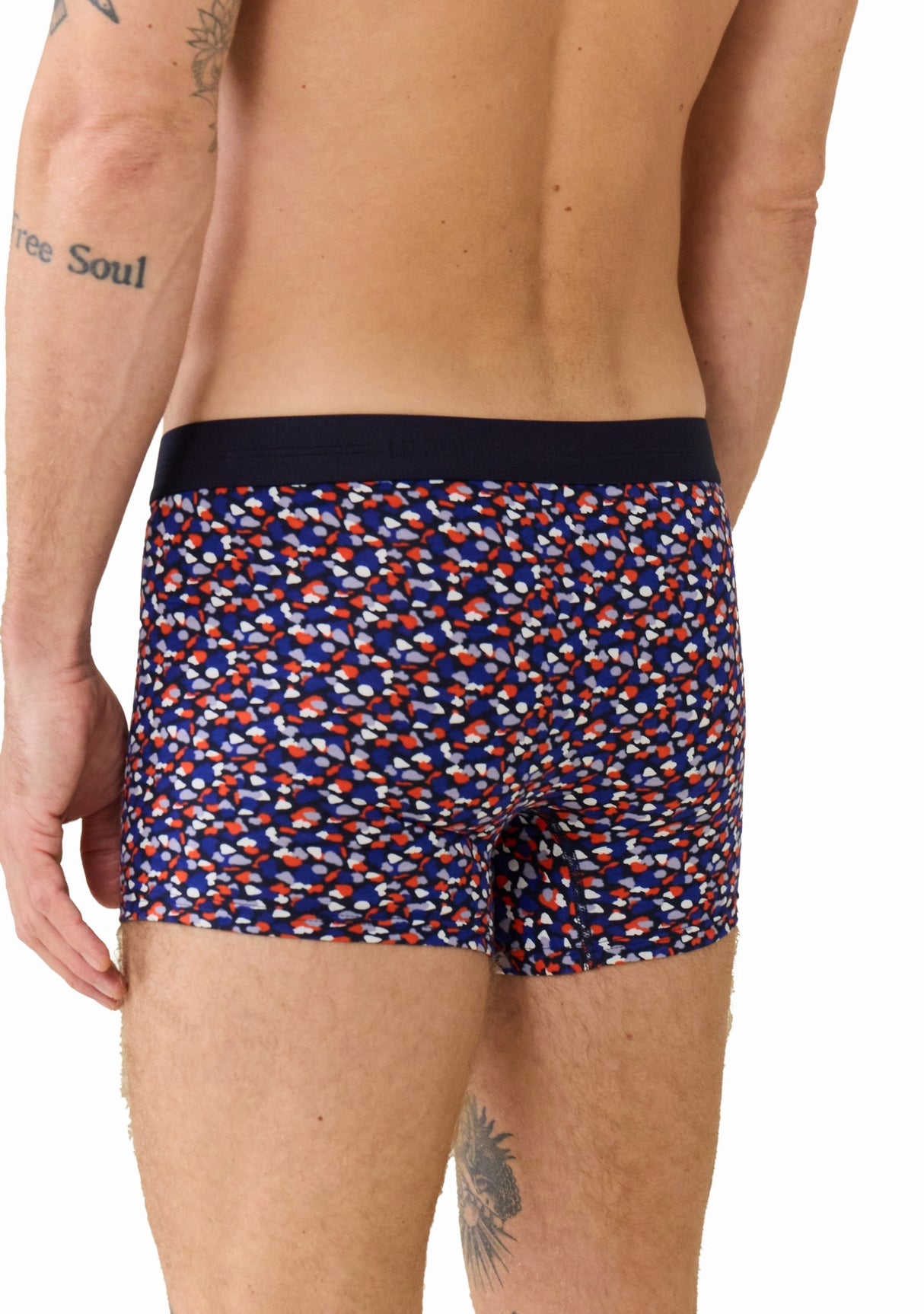 Boxer homme coton Marius cami glycine GLYCINE