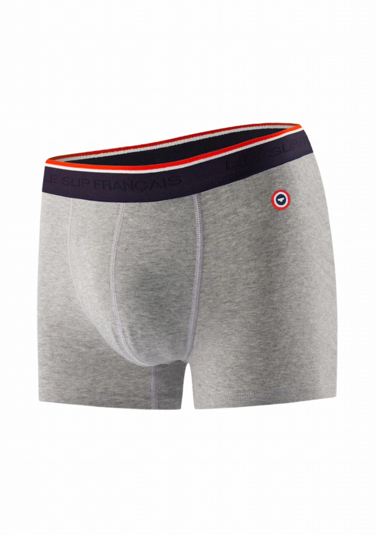 Boxer homme coton Marius gris chiné GRIS CHINE