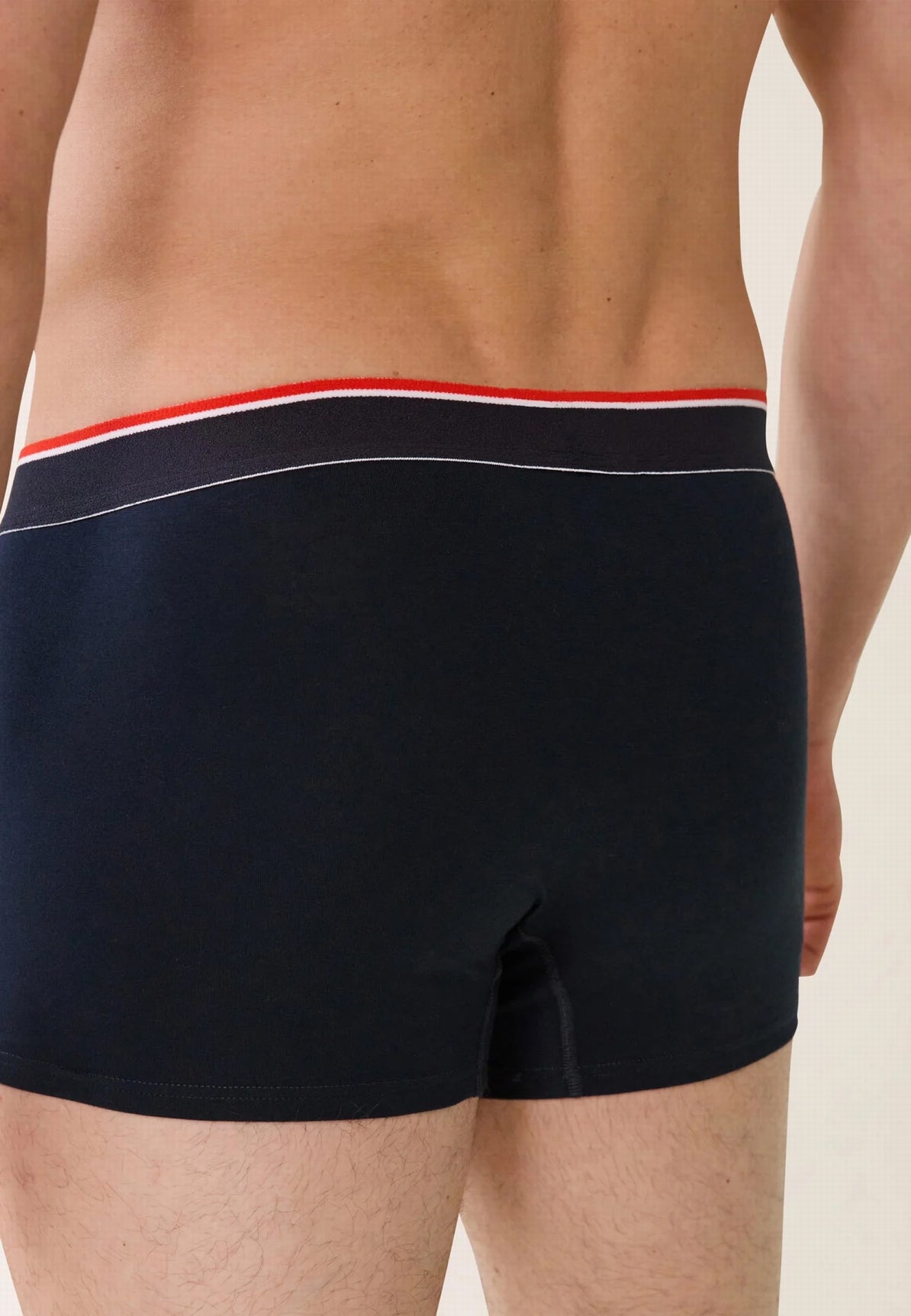 Boxer homme coton Marius marine MARINE