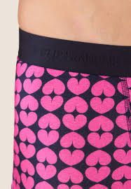 Boxer homme coton Marius Love marine/rose LOVE MARINE