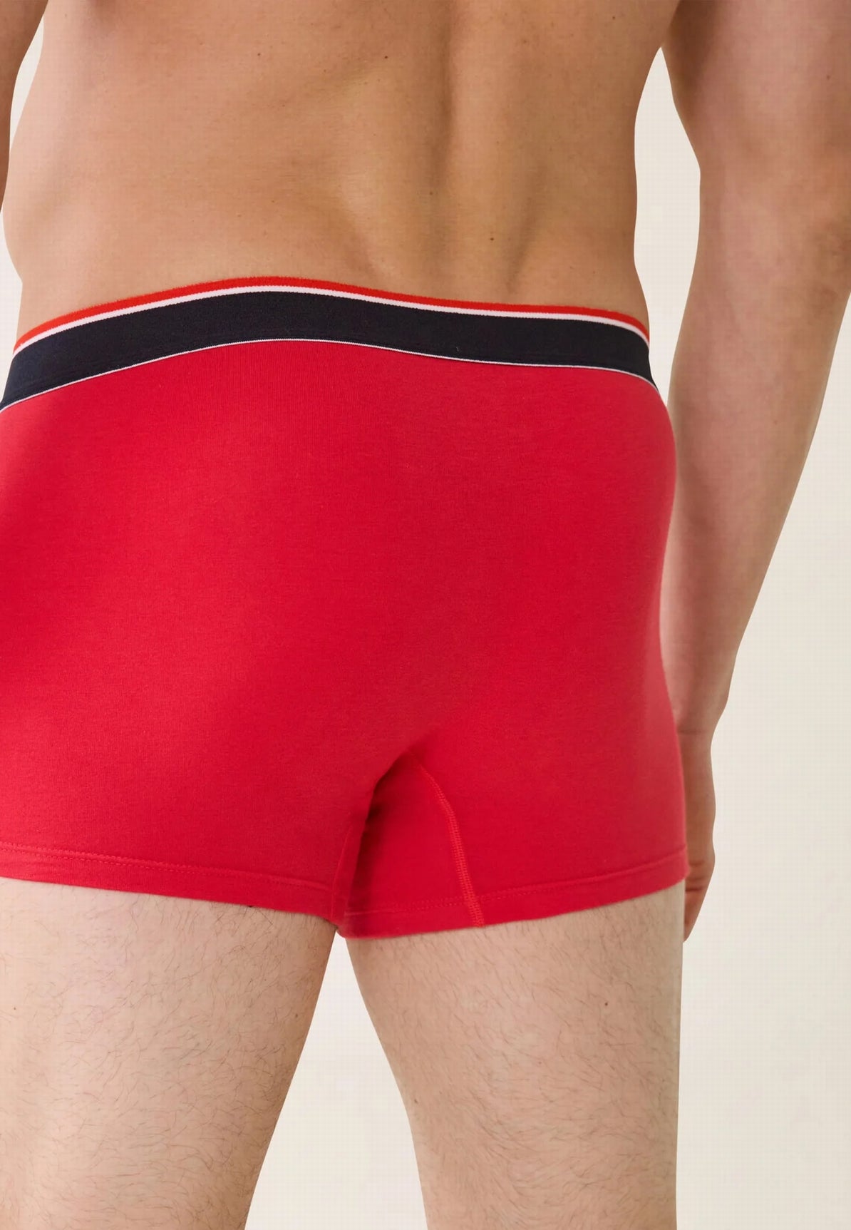 Boxer homme coton Marius rouge ROUGE