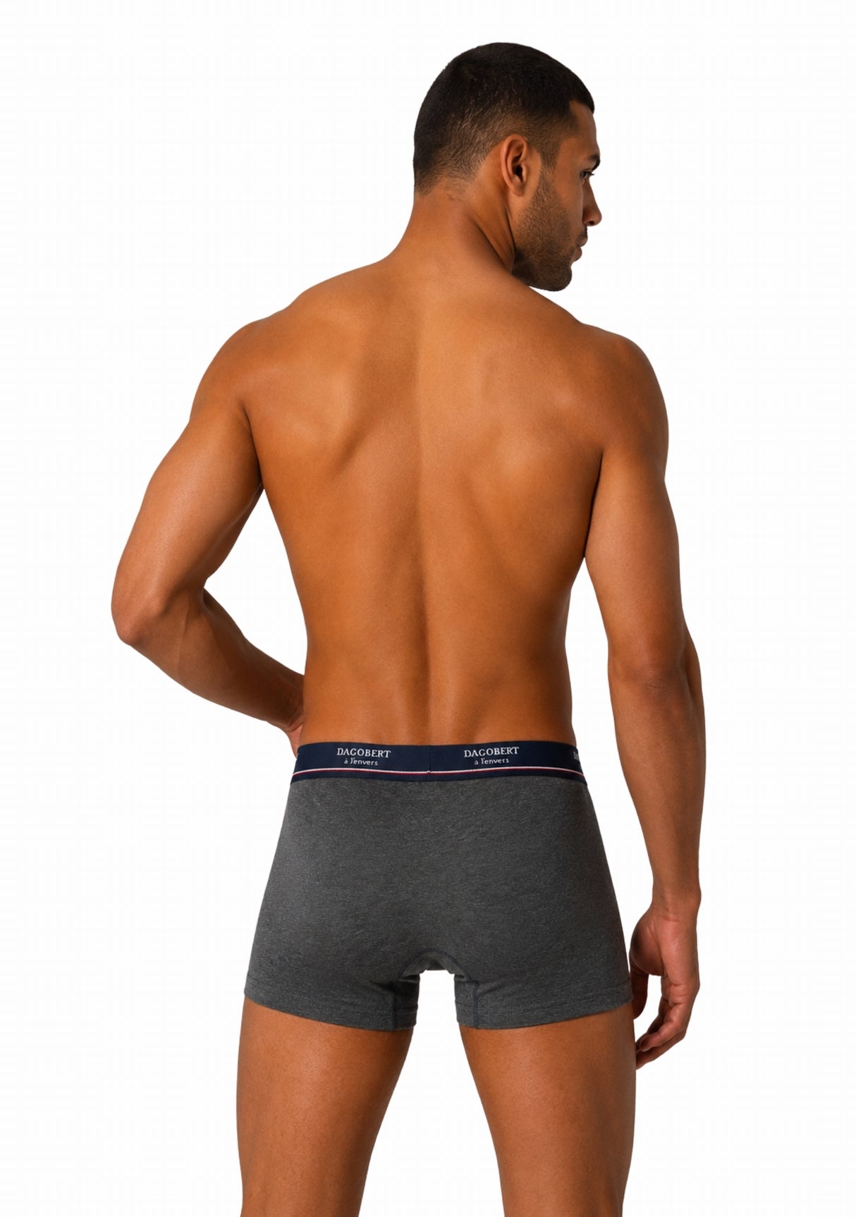 Boxer homme en coton - Couleur Anthracite ANTHRACITE