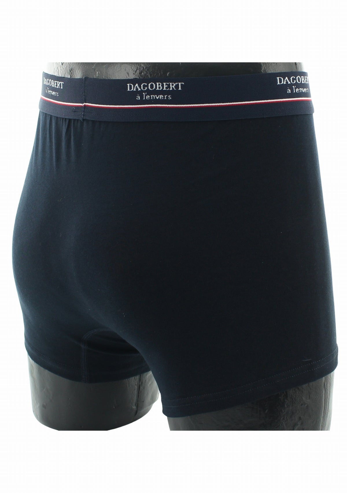 Boxer homme en coton - Couleur Marine MARINE