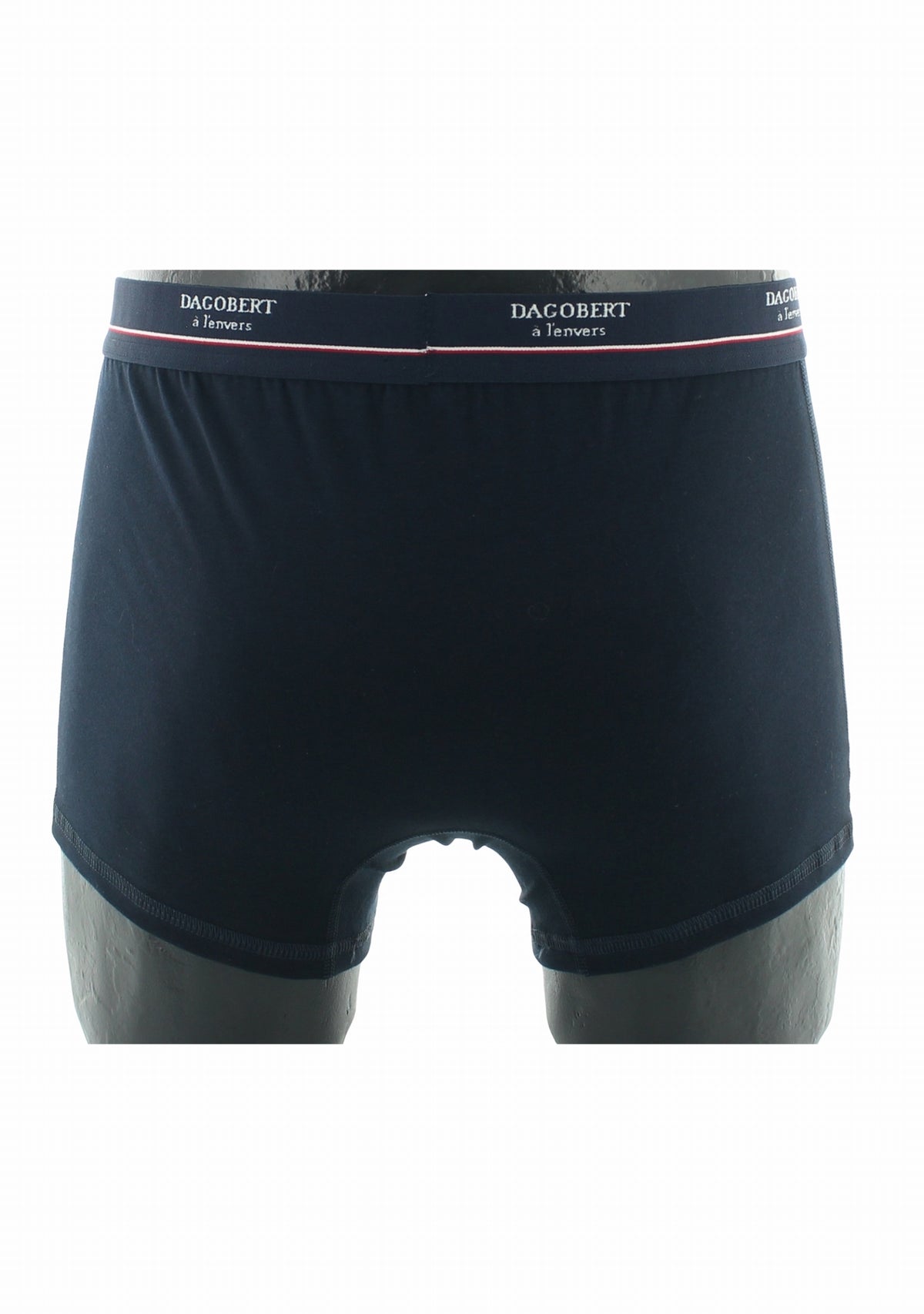 Boxer homme en coton motif Renard Marine - Dagobert à l'envers MARINE