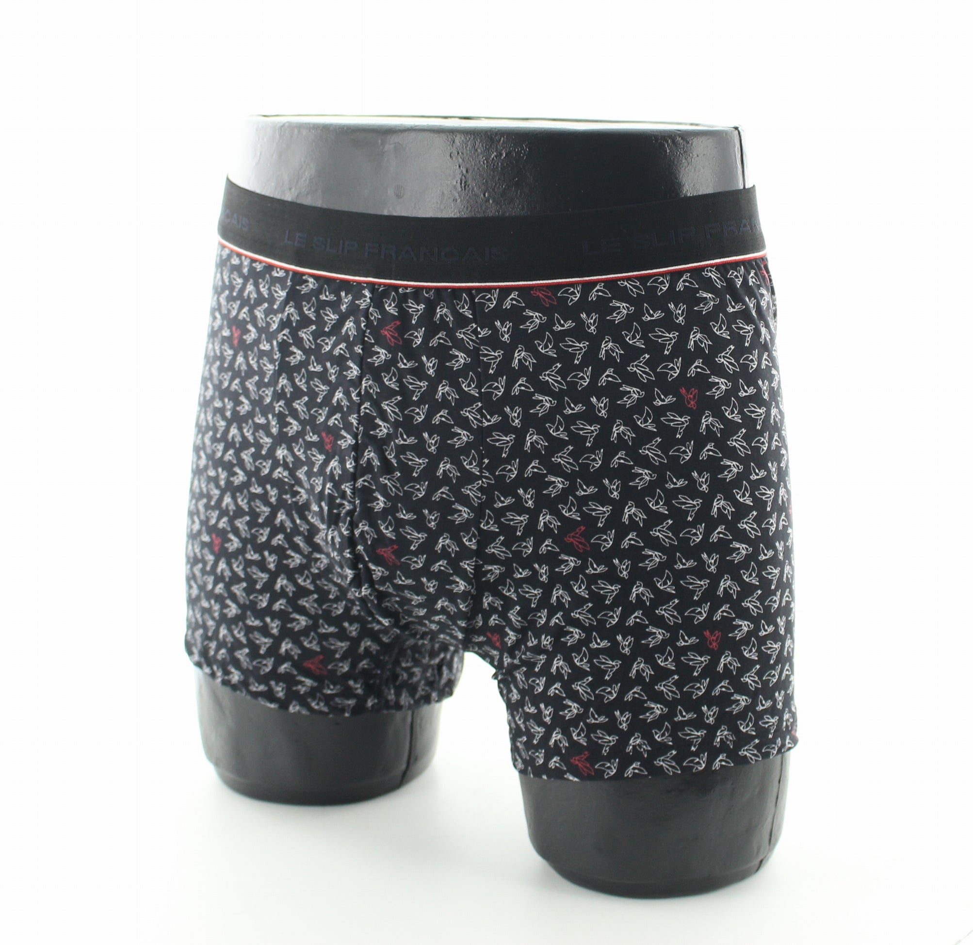 Boxer homme microfibre "bird" noir BIRD