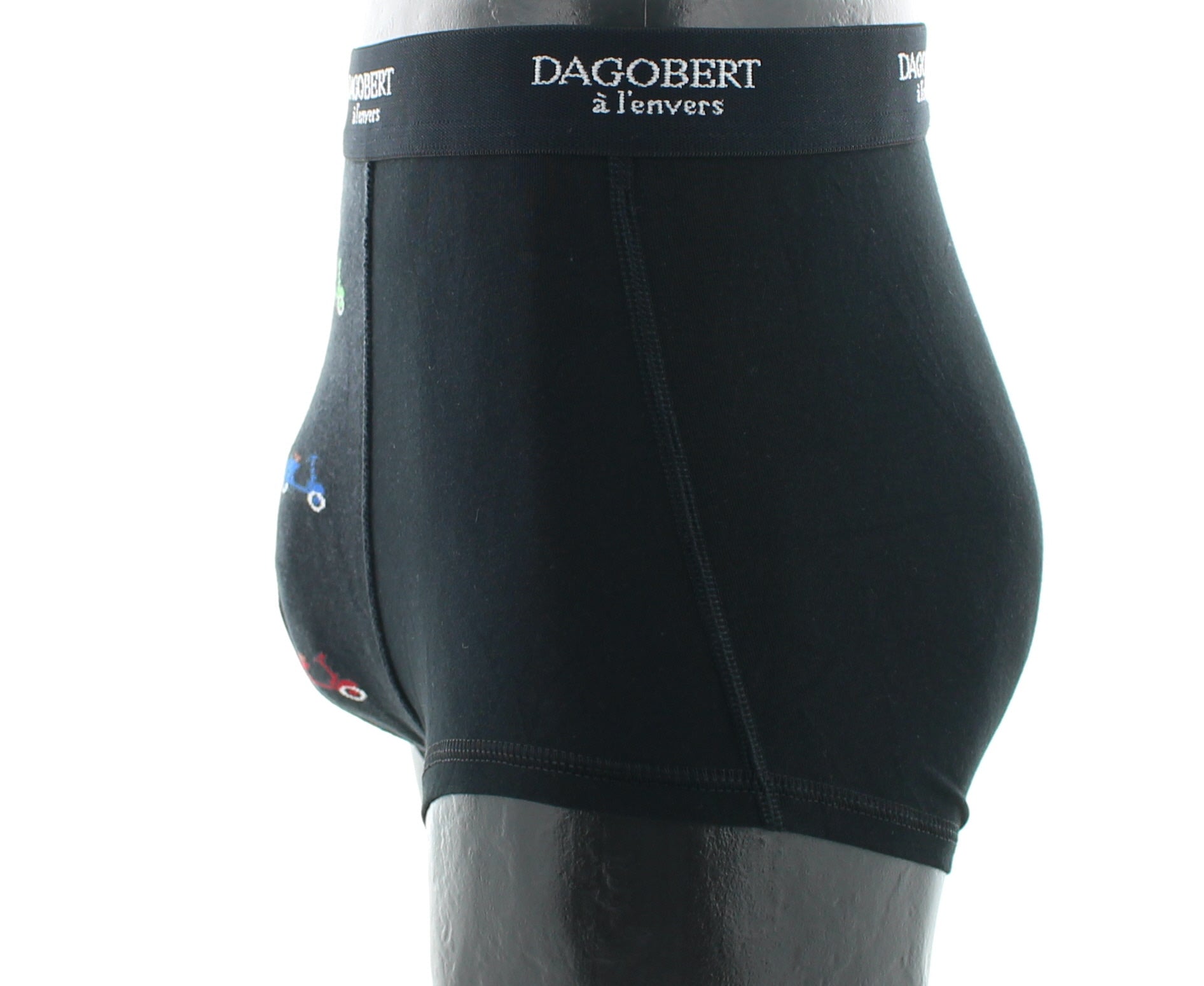 Boxer original homme à motifs Scooters - Noir NOIR