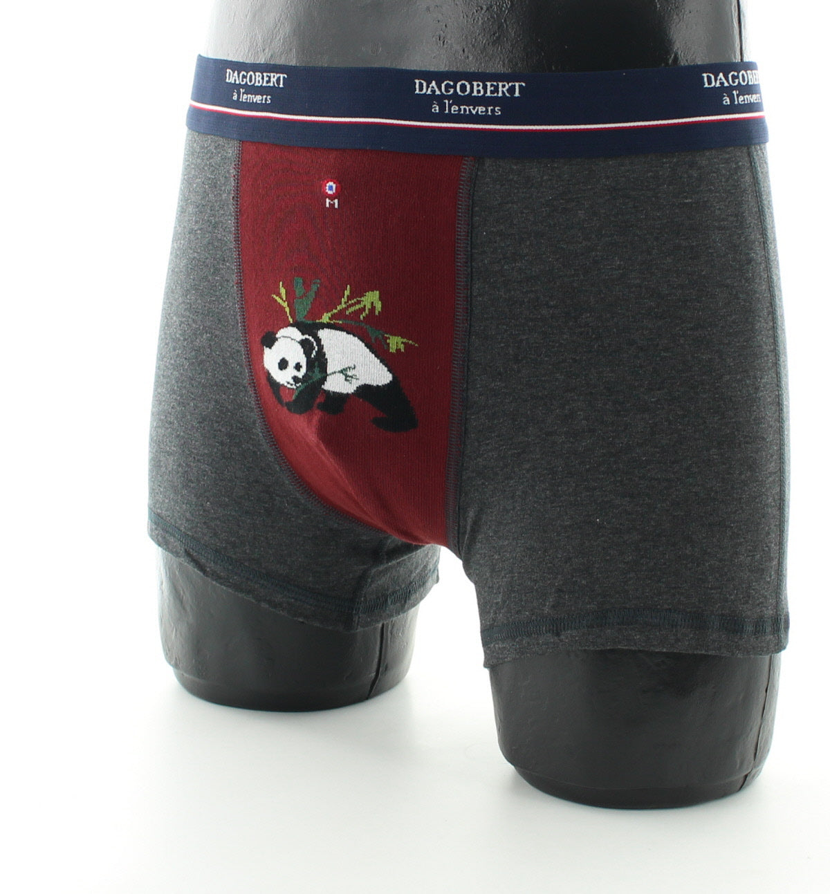 Boxer original Panda - Anthracite chiné et Rouille ANTHRACITE