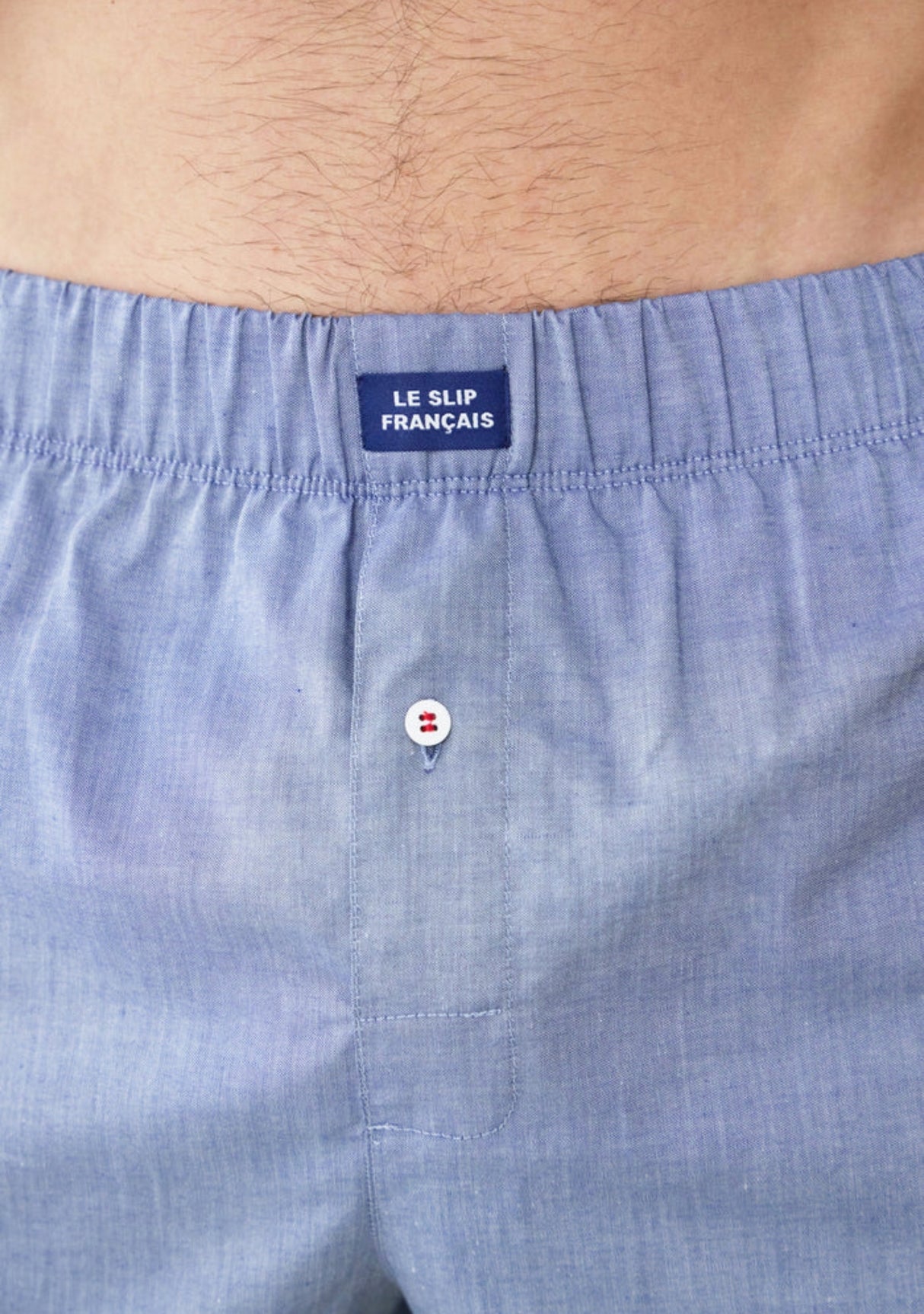 Caleçon homme Jacques Chambray Le Slip Français BLEU