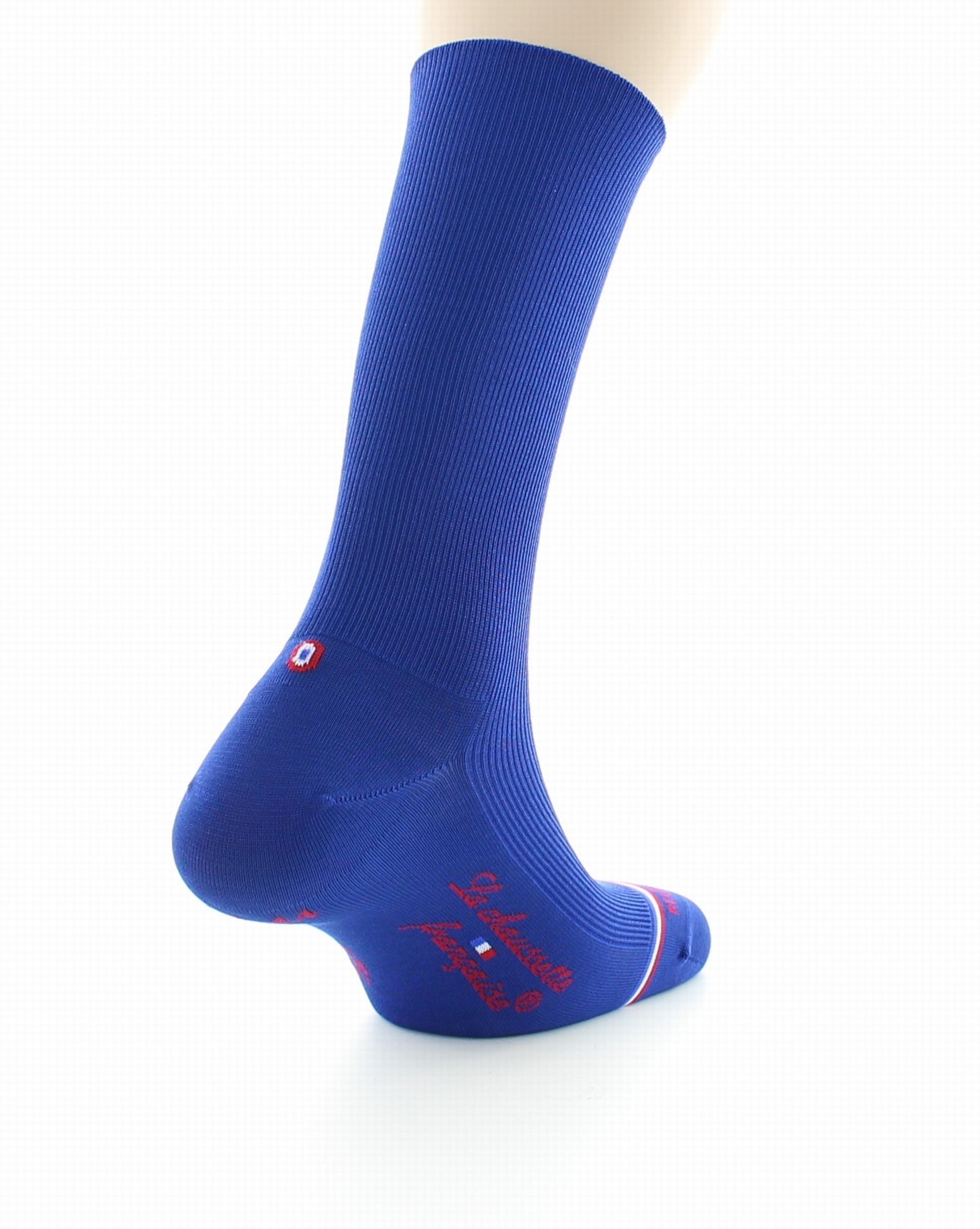 Chaussettes à côtes homme en fil d'Écosse sans élastique Victoire Bleu royal BLEU ROYAL