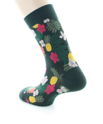 Chaussettes Ananas VERT