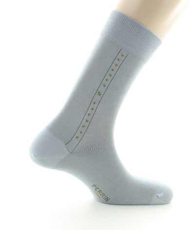 Chaussettes Baguette - coton fil d'Ecosse supérieur GRIS