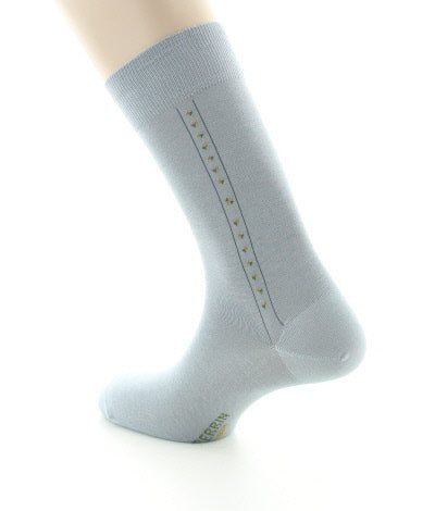 Chaussettes Baguette - coton fil d'Ecosse supérieur GRIS