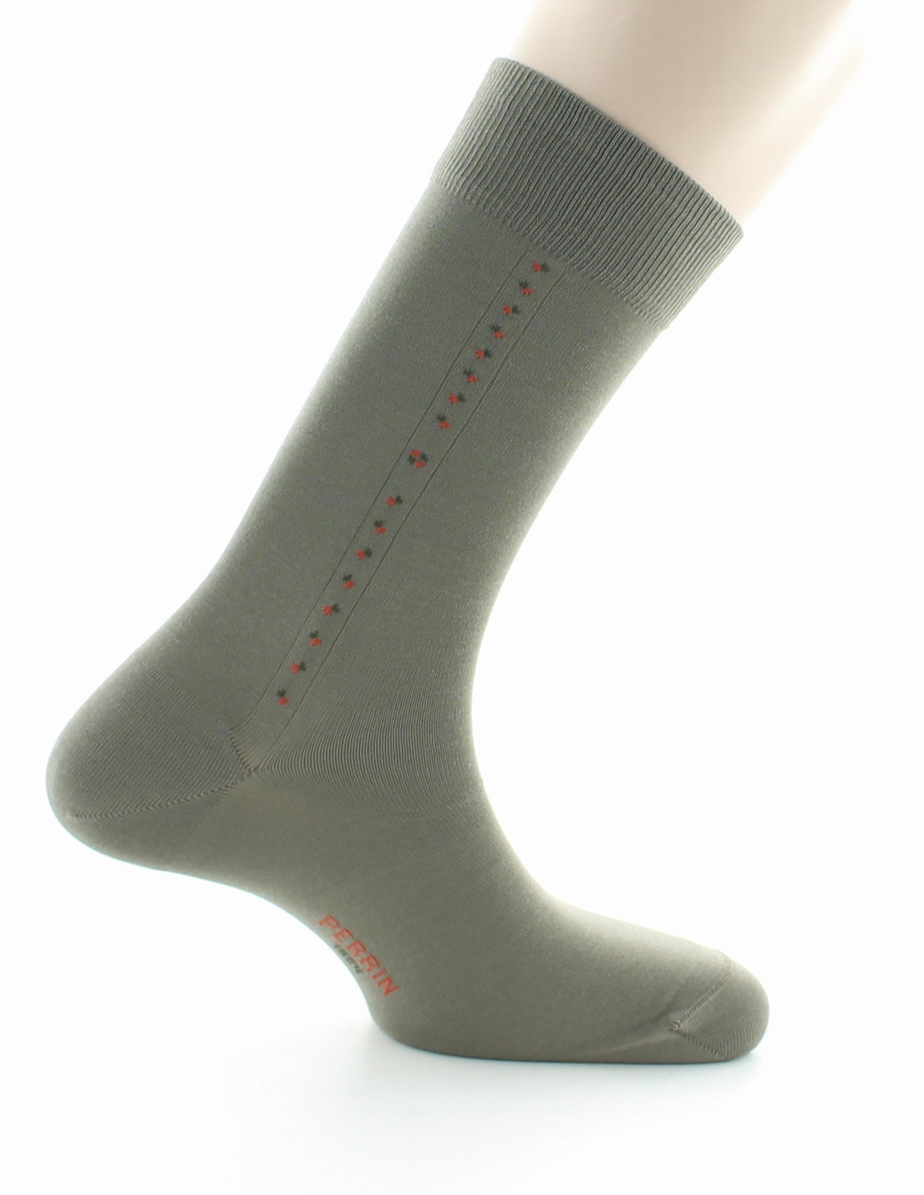 Chaussettes Baguette - coton fil d'Ecosse supérieur STONE