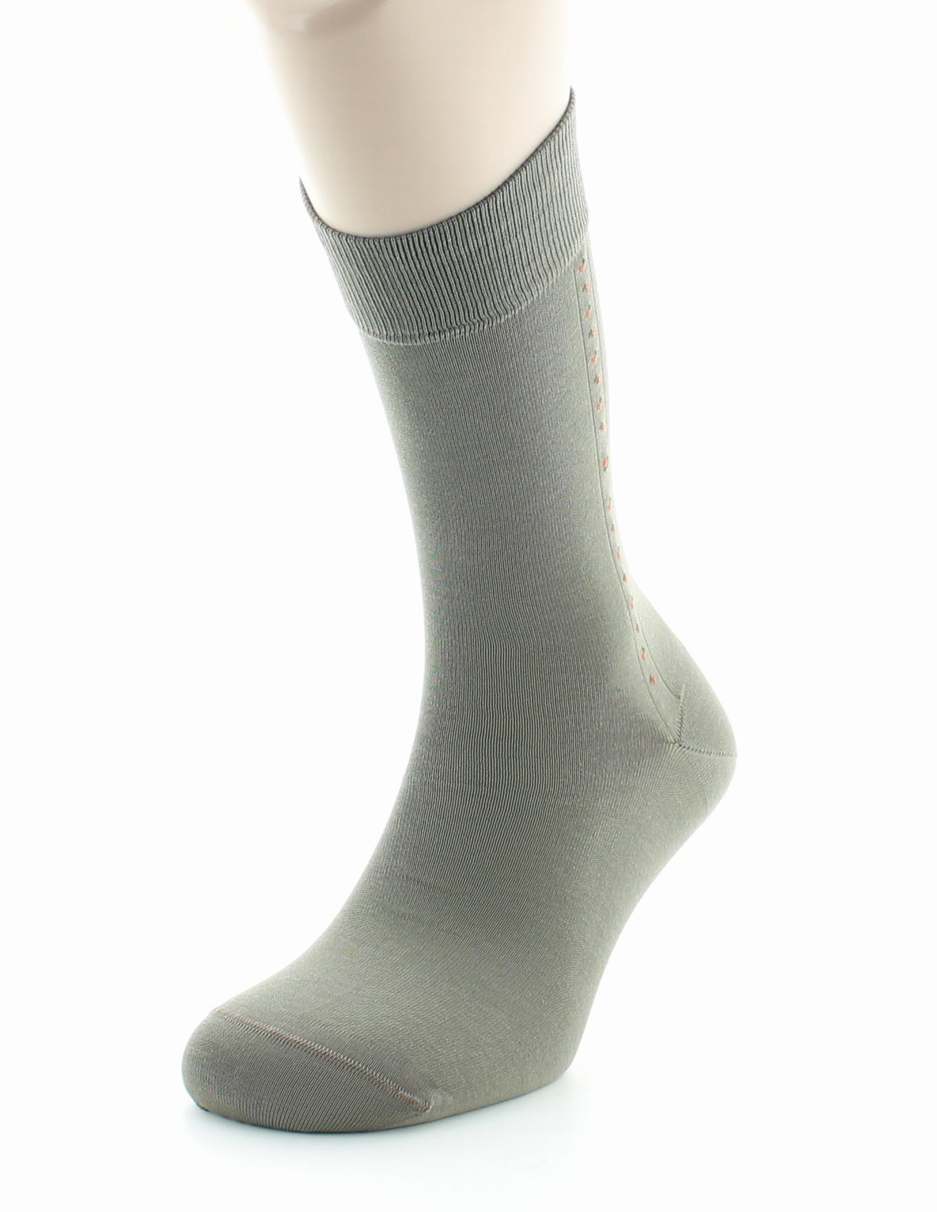 Chaussettes Baguette - coton fil d'Ecosse supérieur STONE