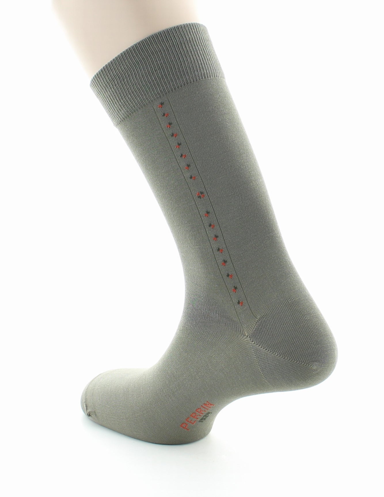 Chaussettes Baguette - coton fil d'Ecosse supérieur STONE