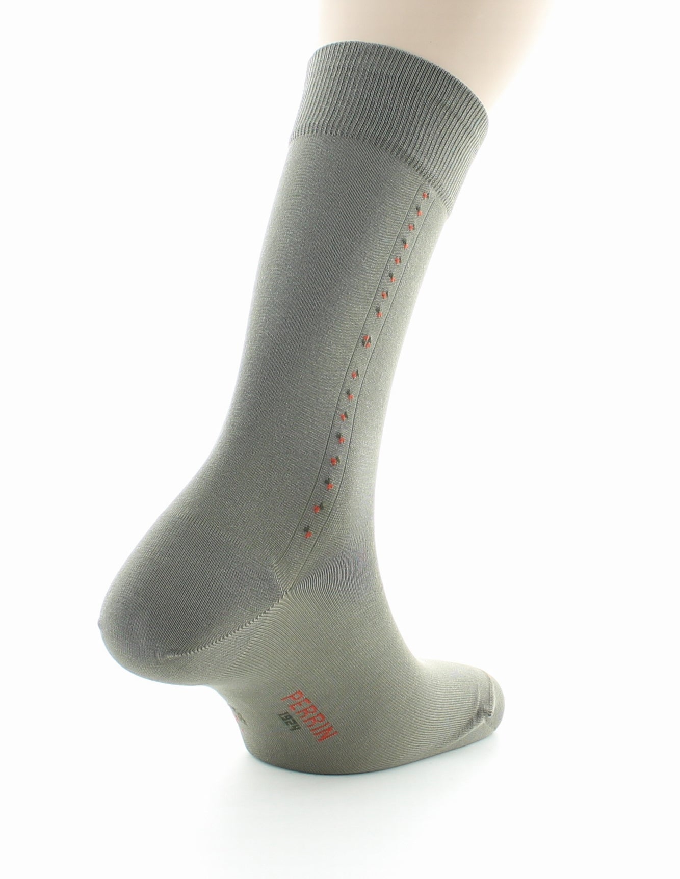 Chaussettes Baguette - coton fil d'Ecosse supérieur STONE