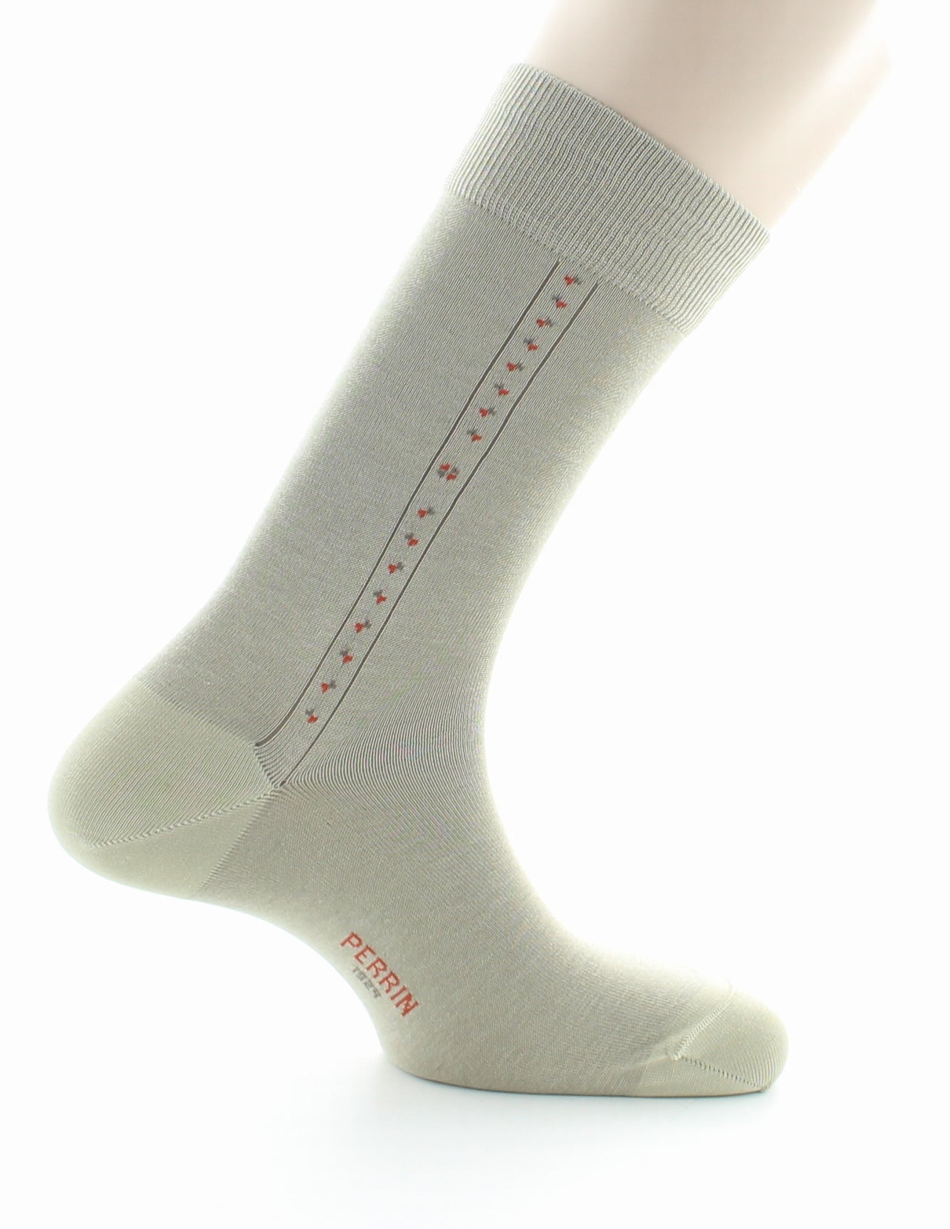 Chaussettes Baguette - coton fil d'Ecosse supérieur TILLEUL