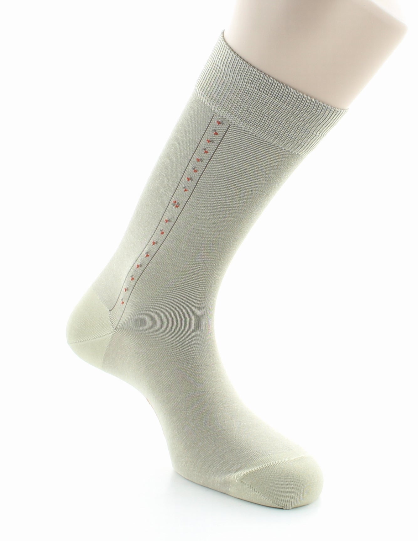 Chaussettes Baguette - coton fil d'Ecosse supérieur TILLEUL