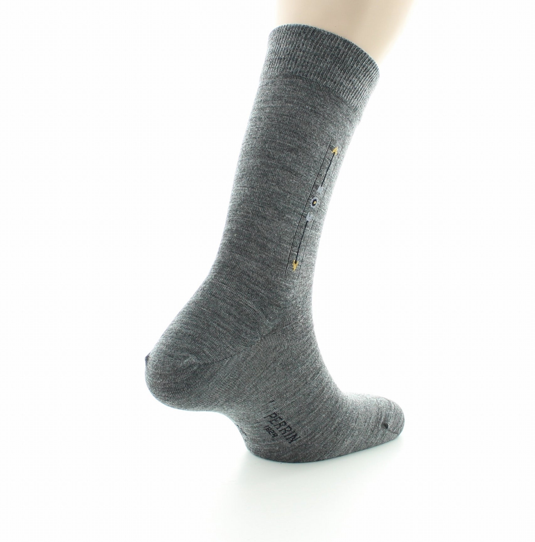 Chaussettes Baguette Flèche GRIS FONCE