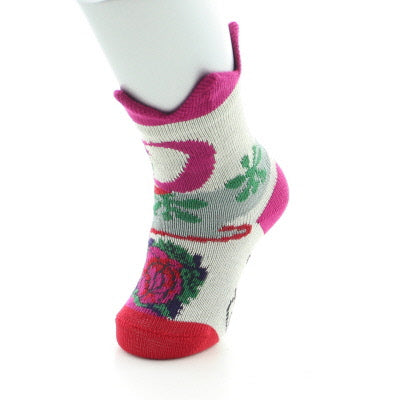 Chaussettes Bébé Couronne Rose ROUGE/ROSE