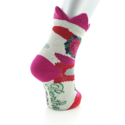 Chaussettes Bébé Couronne Rose ROUGE/ROSE