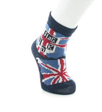 Chaussettes Bébé Flag Punk BLEU