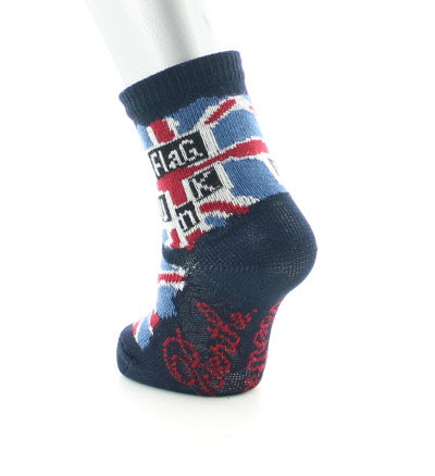 Chaussettes Bébé Flag Punk BLEU