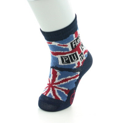 Chaussettes Bébé Flag Punk BLEU MARINE